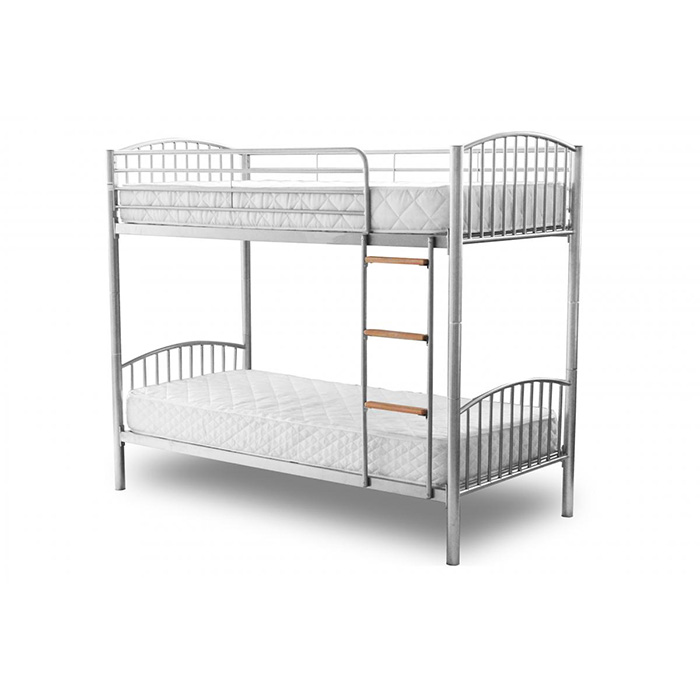 Montreal Silver Bunk Bed Montreal Silver Bunk Bed